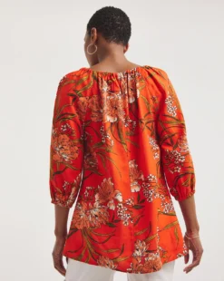 Tie Neck Linen Top 7 Tie Neck Linen Top -Cheap Vextalia Store y01gp415722w