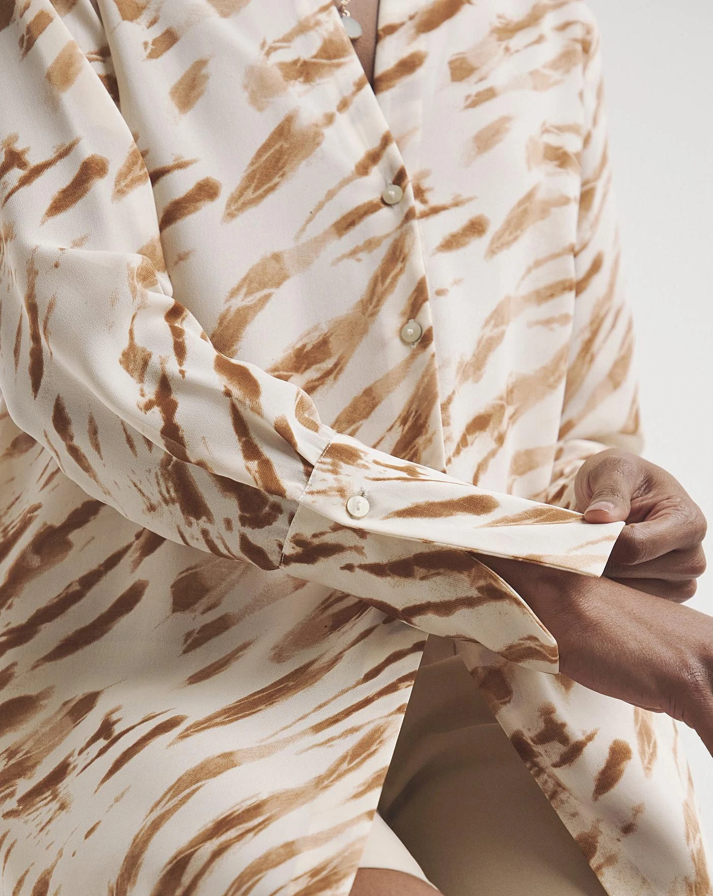 Longline Shirt With Side Splits 4 Longline Shirt With Side Splits - Image 4