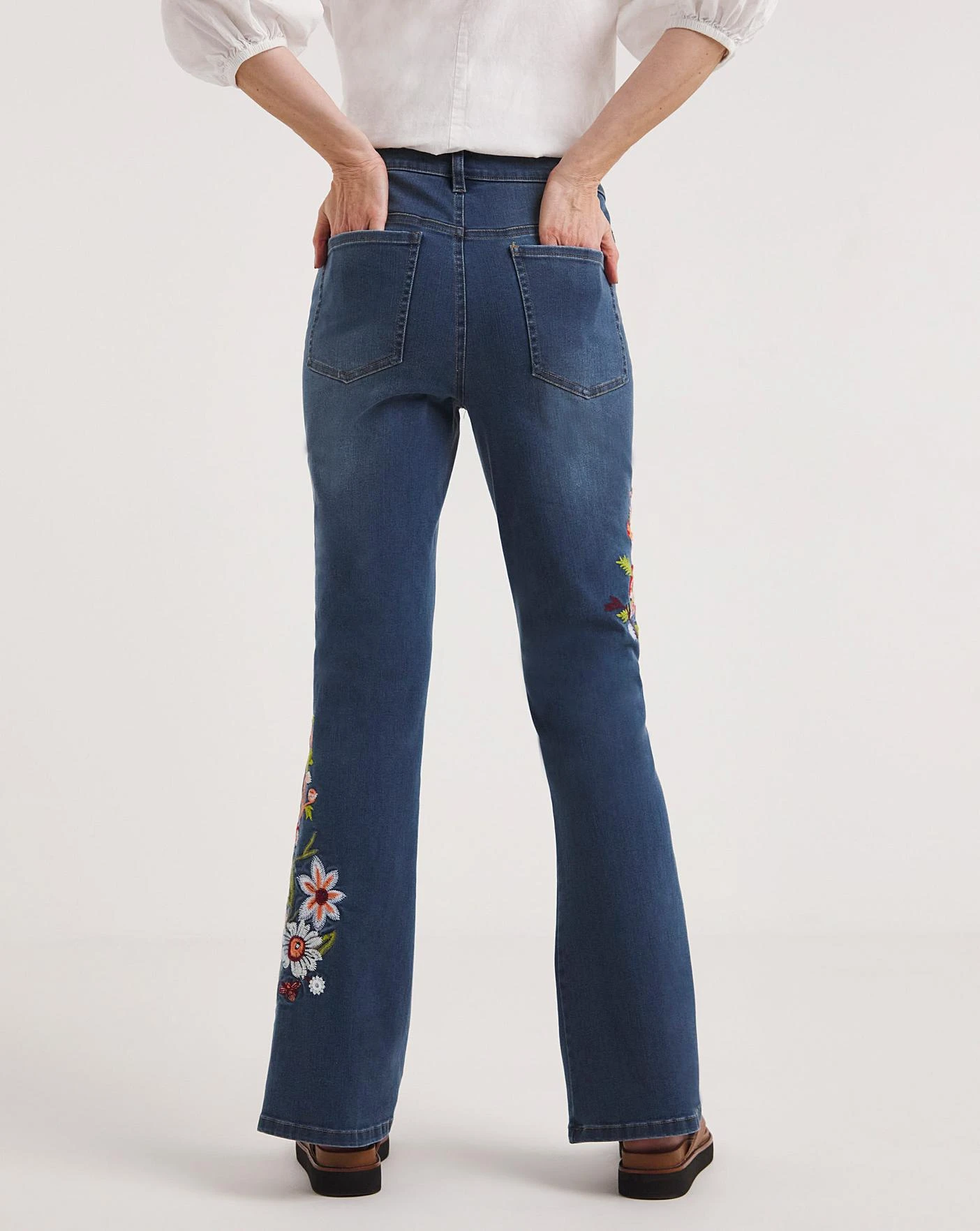 Joe Browns Embroidery Jeans 2 Joe Browns Embroidery Jeans - Image 2