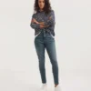 24/7 Organic Vintage Blue Skinny Jeans