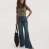 24/7 Organic Indigo Wide Leg Jeans