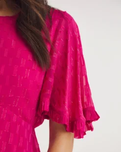 Joanna Hope Metallic Dobby Blouse 6 Joanna Hope Metallic Dobby Blouse -Cheap Vextalia Store y01ow682706w