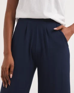 2 Pack Wide Leg Jersey Stretch Trousers -Cheap Vextalia Store y01pc235738w