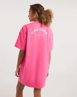 Pink Soda T-Dress -Cheap Vextalia Store y01ps139735w