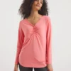 Viscose Button Top