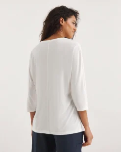 Blue/White 2 Pack 3/4 Dolman Sleeve Tops -Cheap Vextalia Store y01qb214745w