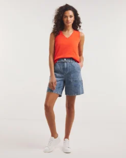 Cotton Slub V-Neck Vest -Cheap Vextalia Store y01qb947733w