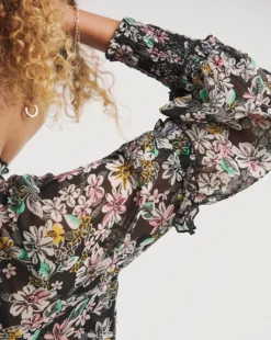 Frill Detail Blouse -Cheap Vextalia Store y01tu687728w