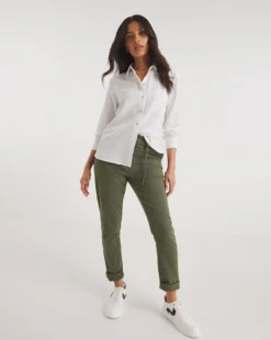 Long Sleeved Linen Shirt -Cheap Vextalia Store y01tu768729w