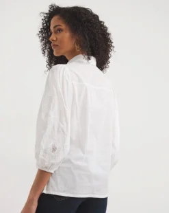 Broderie Sleeve Shirt 6 Broderie Sleeve Shirt -Cheap Vextalia Store y01tu769745w