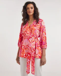 Joe Browns Co-ord Wrap Top