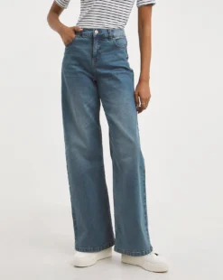 24/7 Light Mid Wash Wide Leg Jeans -Cheap Vextalia Store y01uy959953w