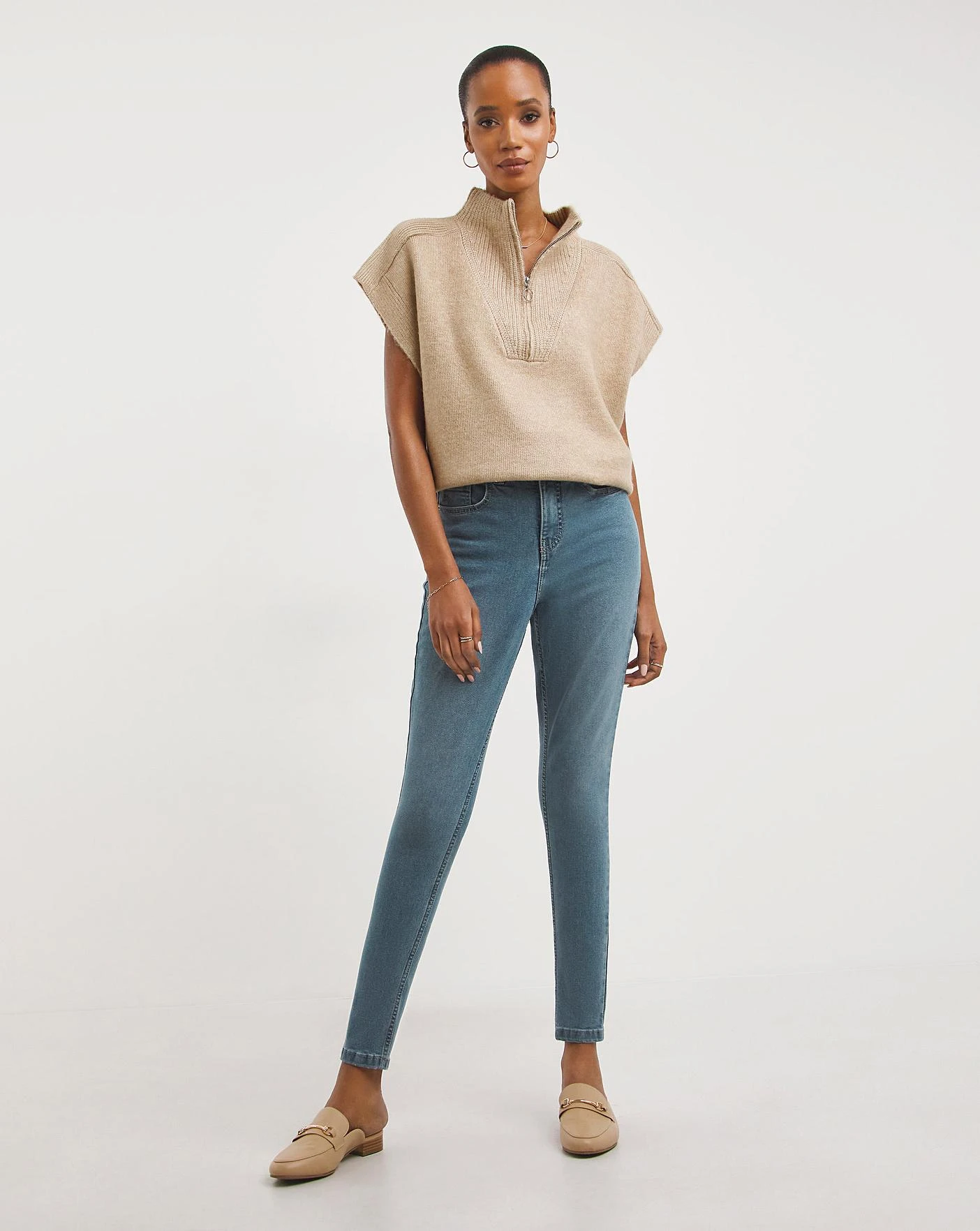 24/7 Blue Skinny Jeans 1 24/7 Blue Skinny Jeans