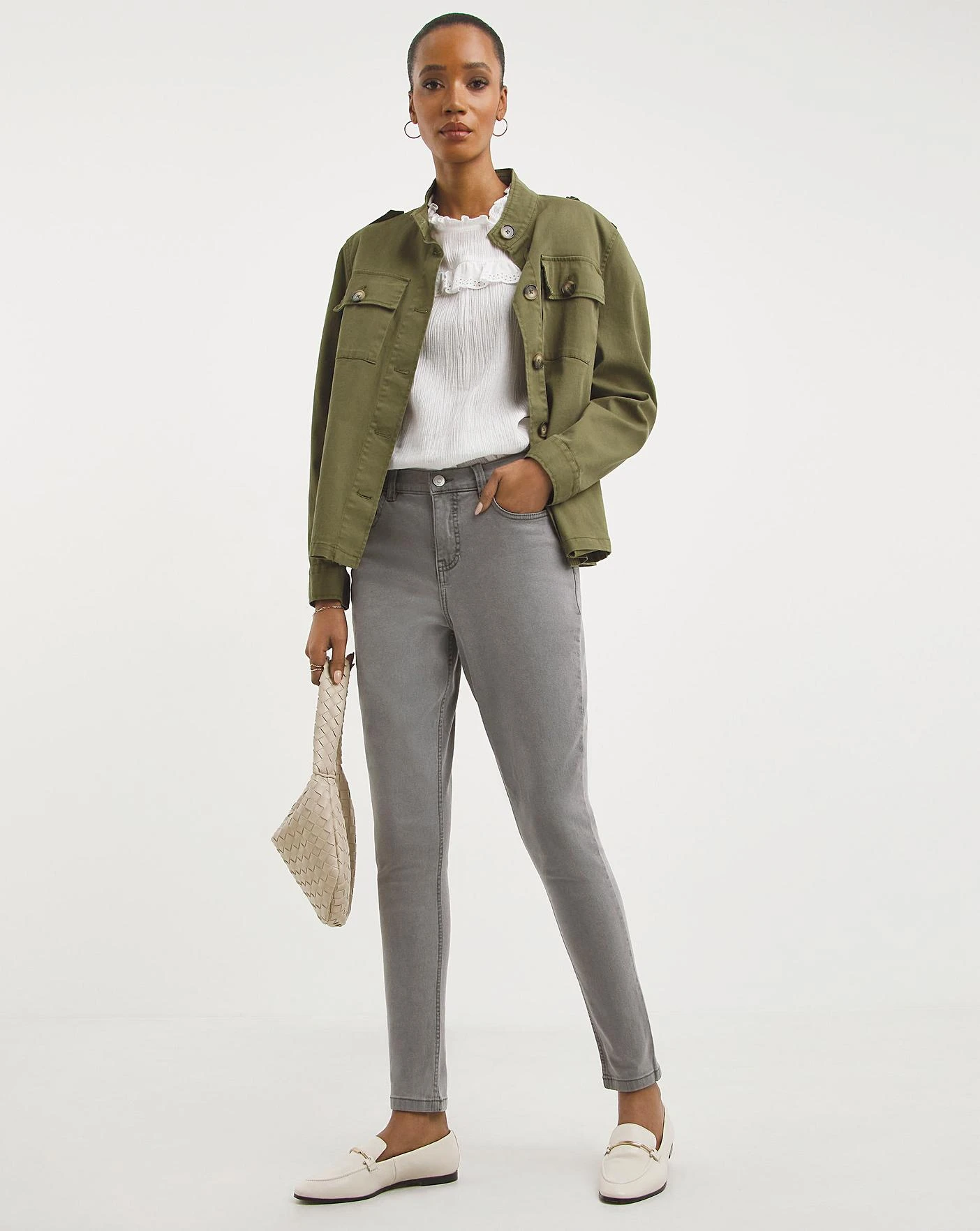 24/7 Grey Skinny Jeans 1 24/7 Grey Skinny Jeans