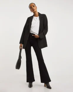 24/7 Black Bootcut Jeans