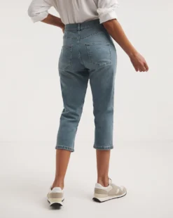 Blue 24/7 Crop Jeans -Cheap Vextalia Store y01uy971733w