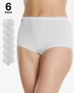 Playtex Cherish 6Pack Maxi Briefs - NEW