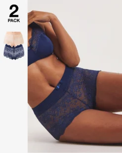 2 Pack Lottie Lace Briefs