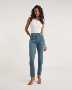 Lexi Mid Blue Slim Leg Jeans