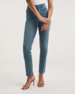 Lexi Mid Blue Slim Leg Jeans -Cheap Vextalia Store y01yy924736w