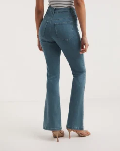 Kim Mid Blue Bootcut Jeans -Cheap Vextalia Store y01yy931738w