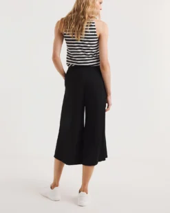 Black Stretch Jersey Culottes -Cheap Vextalia Store y01zh466738w