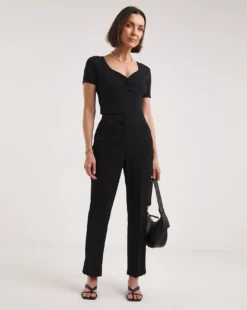 MAGISCULPT Straight Leg Trousers Regular