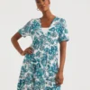 Joe Browns Jersey Floral Tunic