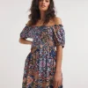 Joe Browns Paisley Crinkle Bardot Tunic