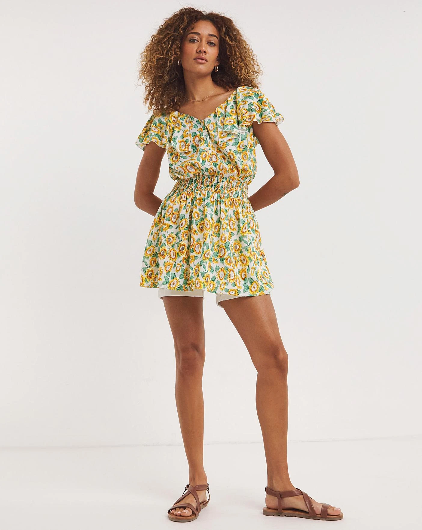 Joe Browns Happy Sunflower Blouse 2 Joe Browns Happy Sunflower Blouse - Image 2