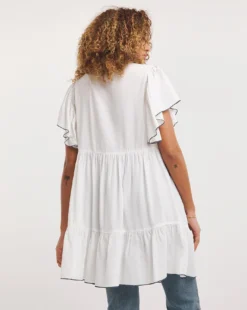 Joe Browns Contrast Embroidered Blouse 6 Joe Browns Contrast Embroidered Blouse -Cheap Vextalia Store y01zy361738w