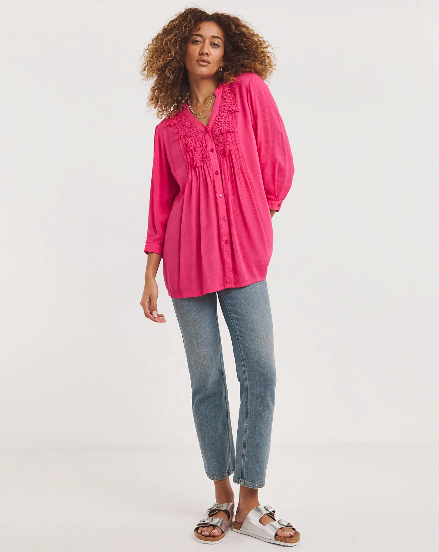 Joe Browns Floaty Crinkle Blouse 2 Joe Browns Floaty Crinkle Blouse - Image 2