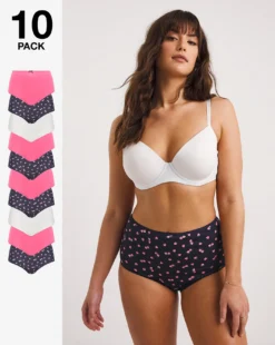 Pretty Secrets 10 Pack Full Briefs