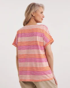 Julipa Notch Neck T-Shirt -Cheap Vextalia Store y07eg409738w