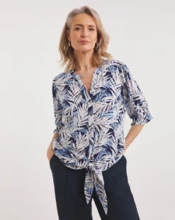 Julipa Co-ord Tie Blouse
