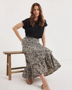 Julipa Linen Skirt