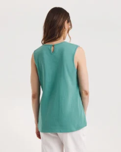 Julipa Embroidered Jersey Vest -Cheap Vextalia Store y07eg593733w