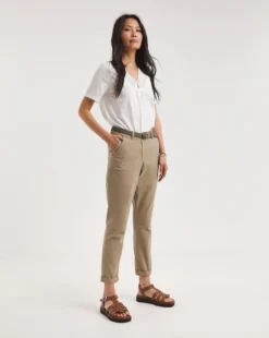 Julipa Chino Trouser With Belt