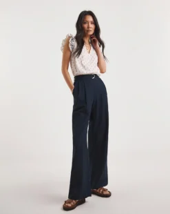 Julipa Frill Sleeve Blouse -Cheap Vextalia Store y07eg685725w