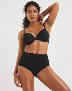 4 Pack Full Fit Cotton BlackBlush Briefs -Cheap Vextalia Store z01oc058737w