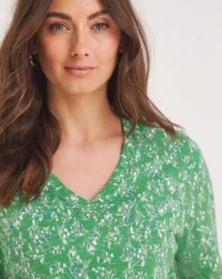 Julipa V Neck Jersey T-Shirt -Cheap Vextalia Store z07fl028747w