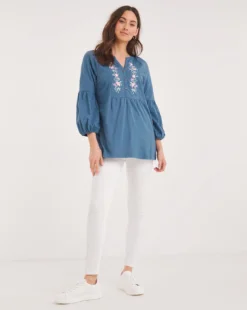 Julipa Embroidered Jersey Top -Cheap Vextalia Store z07fl073746w